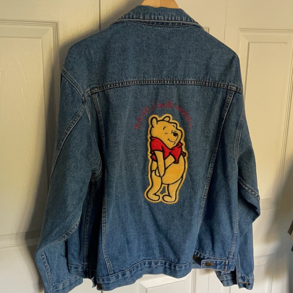 Winnie the Pooh denim jacket XL